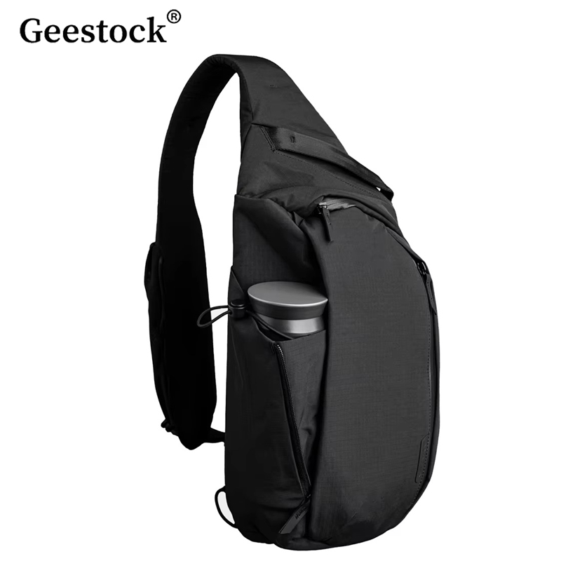Tablet Shoulder Bag - Geestock 야외 여행 남성용 가슴 가방