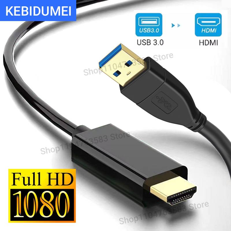 Hdmi Adapter Tablet - 1.8M USB 3.0-HDMI 호환 케이블 USB