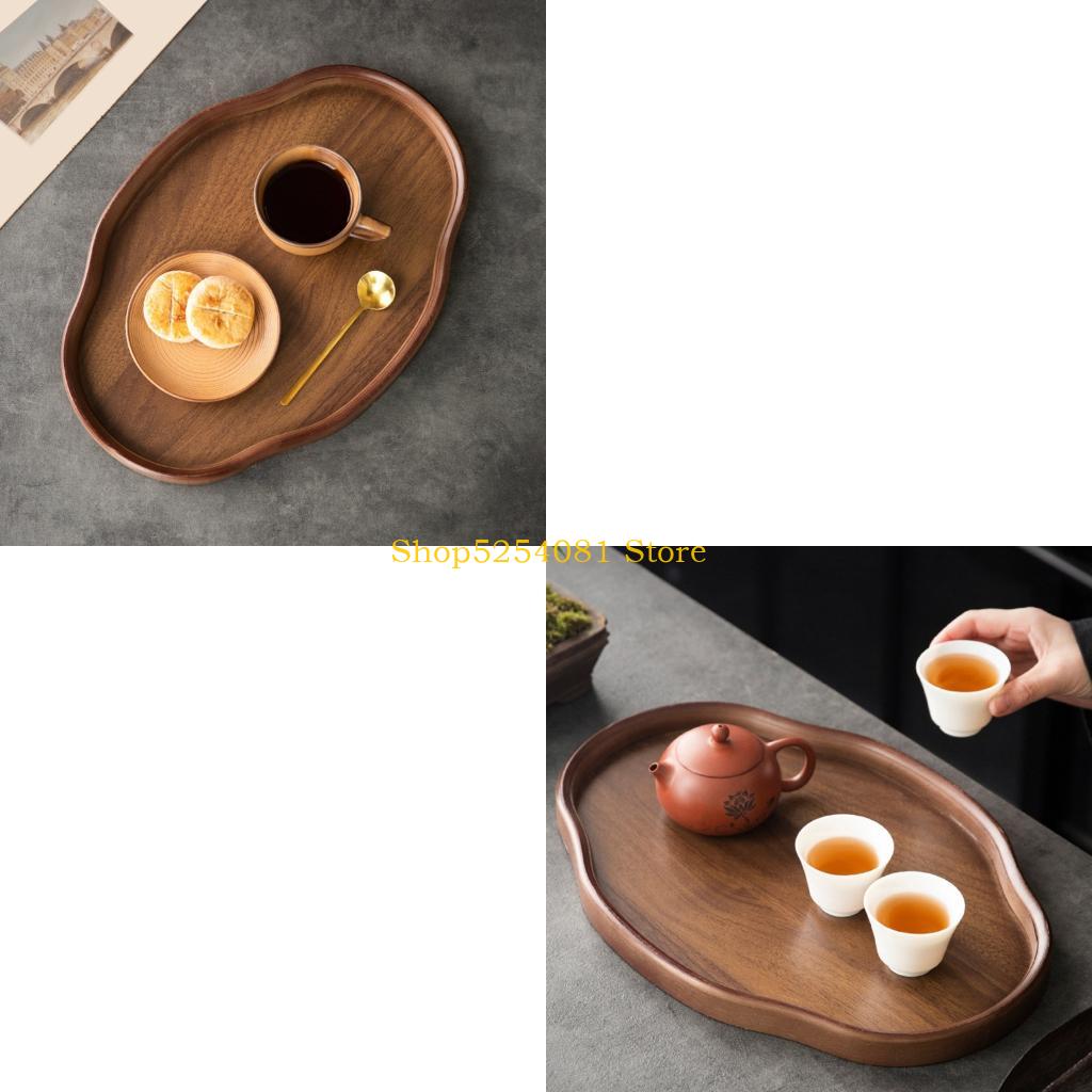 Unique Table Accessories - AXYC 질감의 목재 스낵 서빙 보드