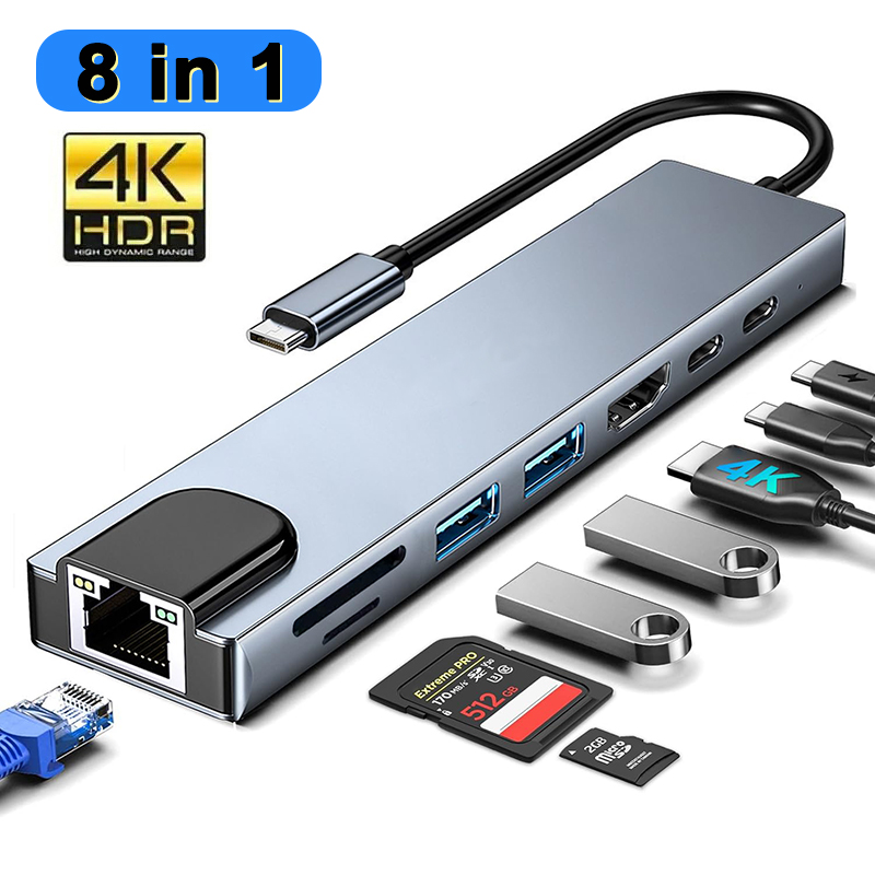 MacBook Pro USB 어댑터용 8 In 1 US - Hdmi Adapter Tablet 리뷰 및 가격