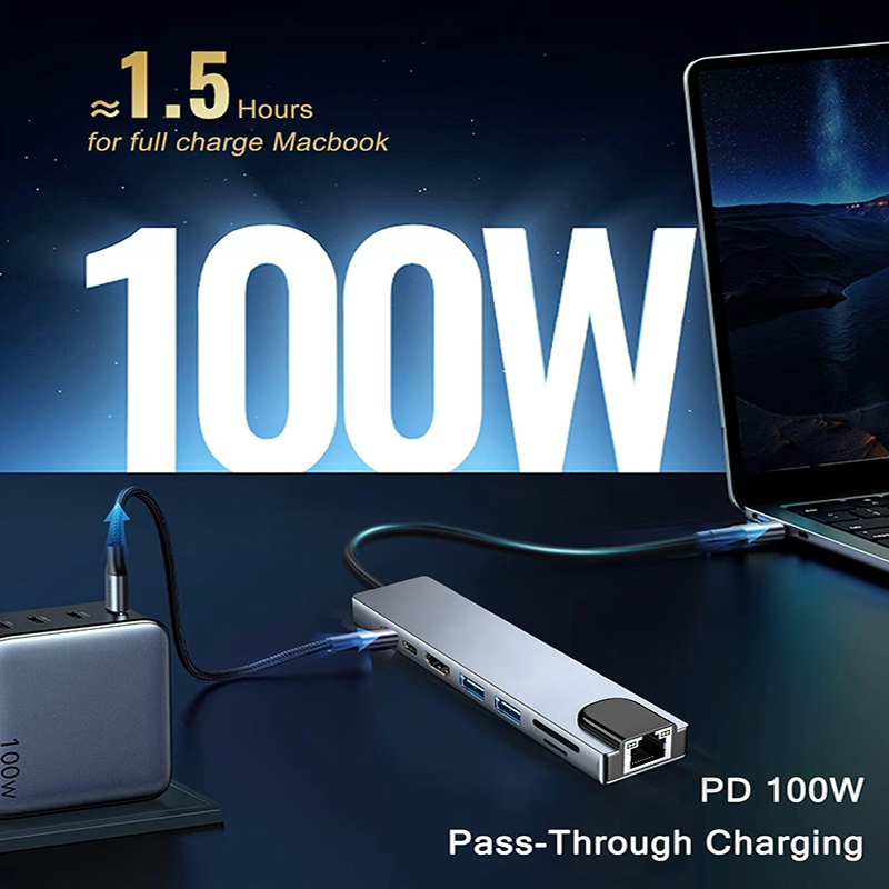 MacBook Pro USB 어댑터용 8 In 1 US - Hdmi Adapter Tablet 리뷰 및 가격