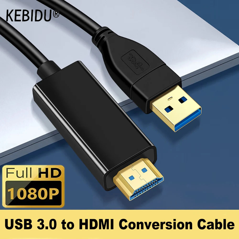1.8M USB 3.0-HDMI 호환 케이블 1080P - Hdmi Adapter Tablet 리뷰 및 가격