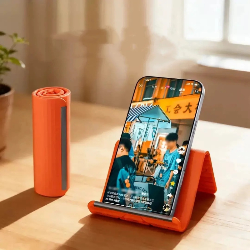 휴대용 실리콘 폰/태블릿/노트북 거치대, 창의적인 접이 - Laptop Tablet Accessories 리뷰 및 가격