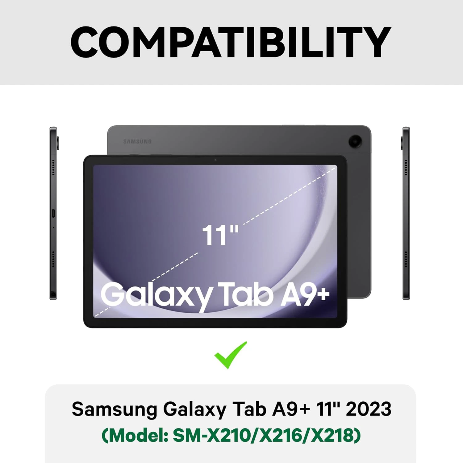 삼성 갤럭시 탭 A9 플러스 A9+ 11인치 SM-X2 - Tablet A9 Accessories 리뷰 및 가격