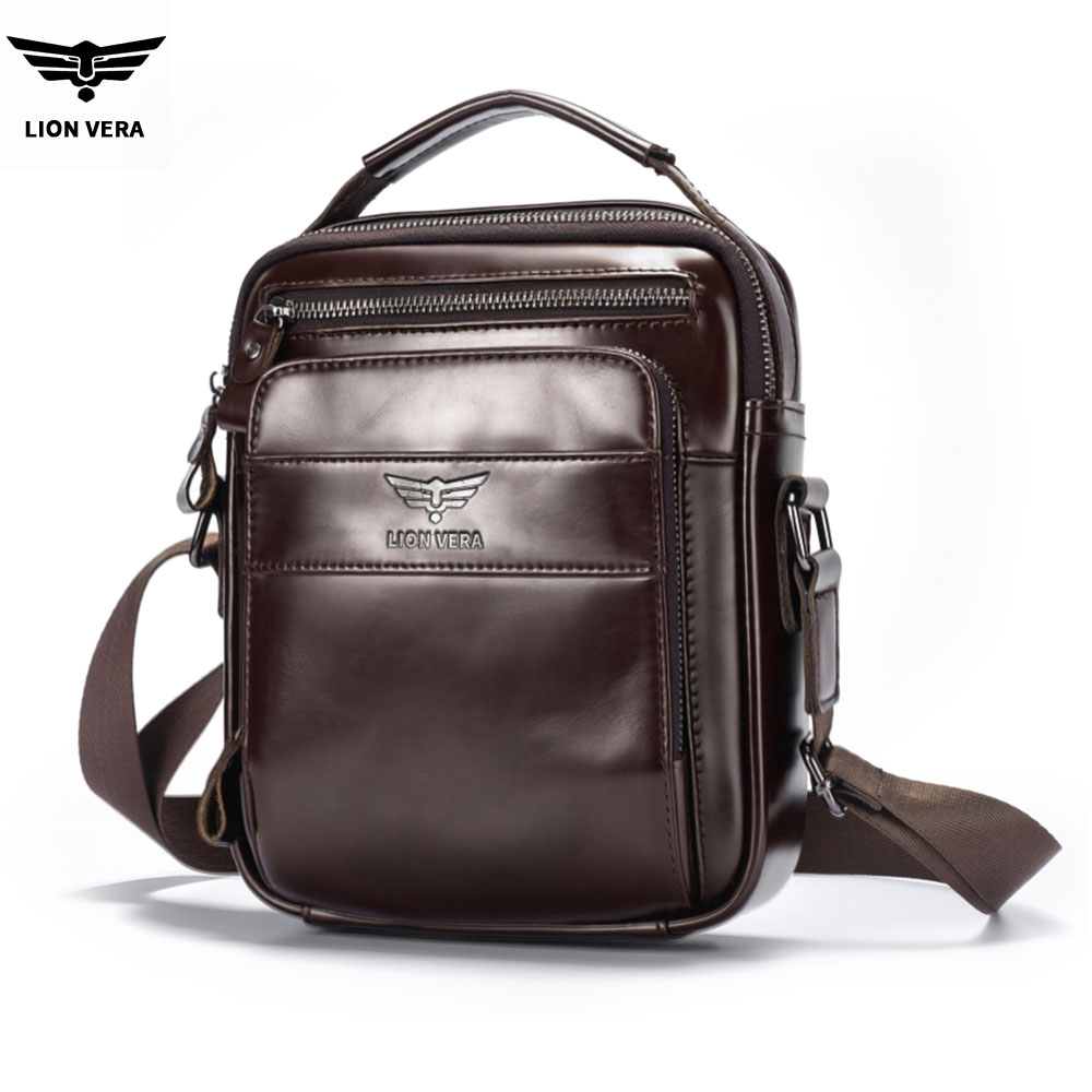 LION VERA 남성용 정품 가죽 숄더백 6.7인치  - Tablet Shoulder Bag 리뷰 및 가격