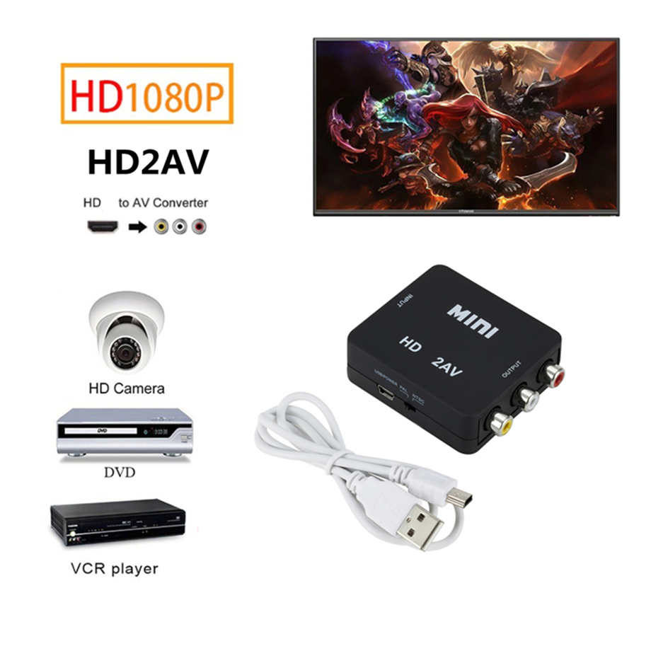HDMI 호환 AV RCA 변환기 HDTV2AV AV2 - Hdmi Adapter Tablet 리뷰 및 가격