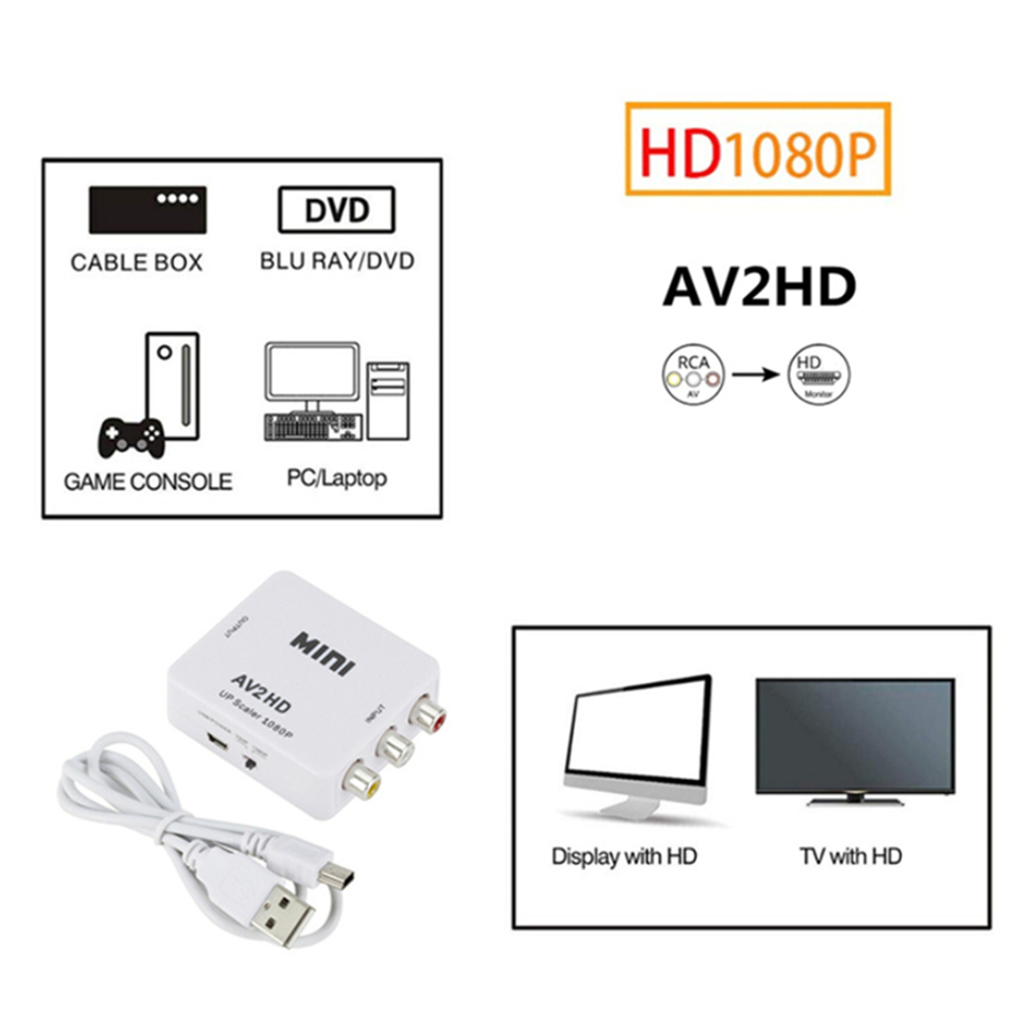 HDMI 호환 AV RCA 변환기 HDTV2AV AV2 - Hdmi Adapter Tablet 리뷰 및 가격