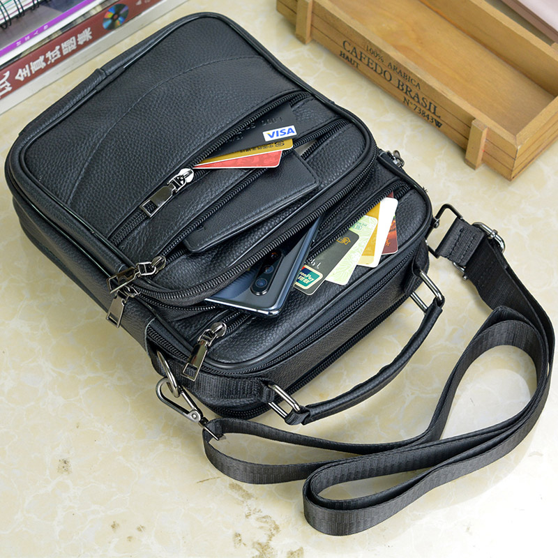 패션 남자 정품 가죽 핸드백 작은 남자의 어깨 가방 태 - Tablet Shoulder Bag 리뷰 및 가격