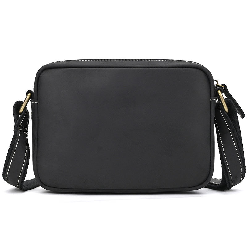 크레이지 호스 가죽 크로스바디 백 남성용, 레트로 숄더 - Tablet Shoulder Bag 리뷰 및 가격